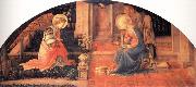 Fra Filippo Lippi The Annunciation oil